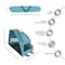 Leisure Sports Pop Up Beach Tent, Instant Sun Shelter, Shade with UV Protection, Easy Set Up, Carry Bag (Turquoise) 636486OCP - alternate 2